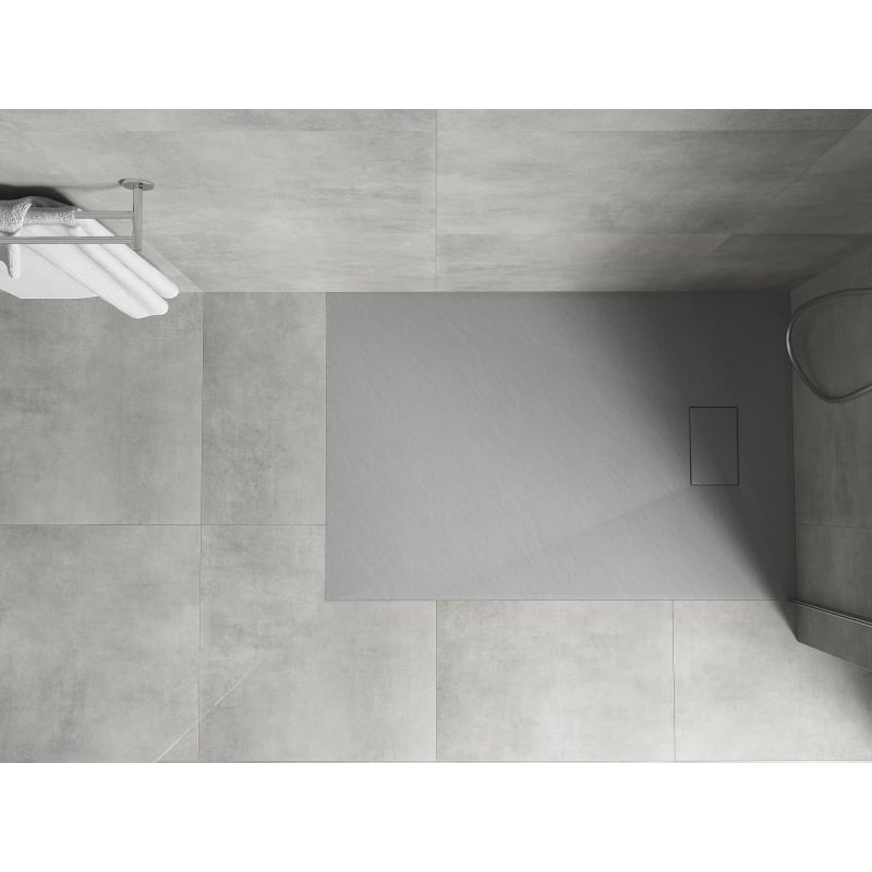 Mexen Hugo SMC rectangular shower tray 110 x 80 cm, gray - 42618011