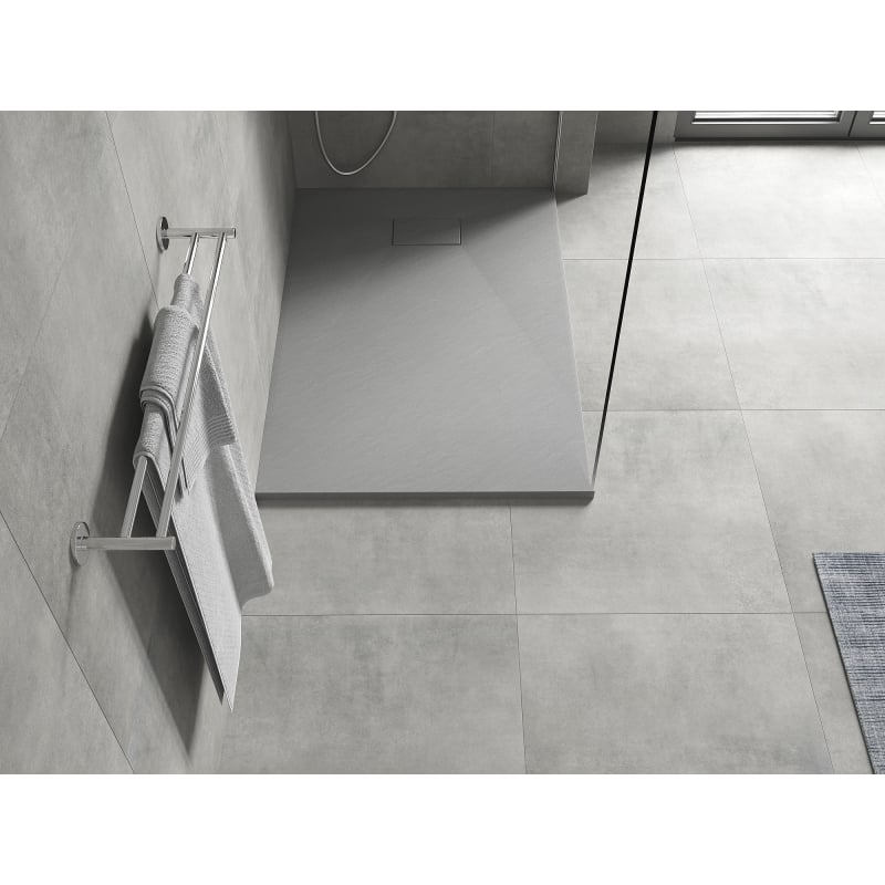 Mexen Hugo rectangular shower tray SMC 110 x 90 cm, gray - 42619011