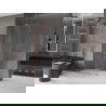 Mexen Velar Walk-in Shower Panel Sliding 80 x 200 cm, Transparent 8 mm, Brushed Copper - 871-080-000-03-65