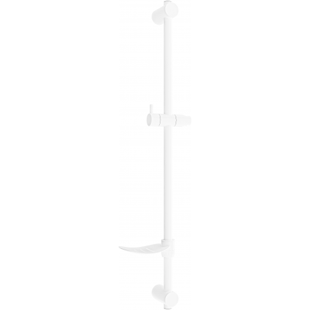 Mexen DF shower bar with a soap dish 80 cm, White - 79382-20