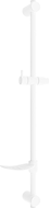 Mexen DF shower bar with a soap dish 80 cm, White - 79382-20