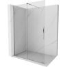 Mexen Velar Sliding Walk-in Shower Screen 140 x 200 cm, Transparent 8 mm, Chrome - 871-140-000-03-01