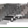 Mexen Velar Walk-in Shower Panel 160 x 200 cm, Transparent 8 mm, Chrome - 871-160-000-03-01