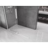 Mexen Velar sliding shower screen Walk-in 150 x 200 cm, transparent 8 mm, white - 871-150-000-03-20