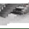 Mexen Velar Walk-in Shower Screen 140 x 200 cm, Transparent 8 mm, White - 871-140-000-03-20