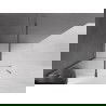 Mexen Velar Walk-in Shower Panel Sliding 140 x 200 cm, Transparent 8 mm, Gun Gray Brushed - 871-140-000-03-66