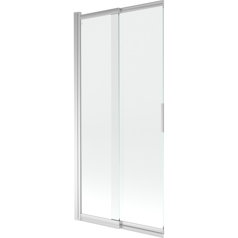 Mexen Fox 2-panel sliding bathtub screen 85 x 150 cm, transparent, chrome - 891-085-002-01-00