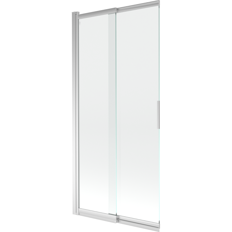 Mexen Fox bathtub screen 2-wing sliding 85 x 150 cm, transparent, chrome - 891-085-002-01-00