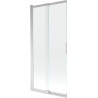 Mexen Fox two-panel sliding bath screen 85 x 150 cm, transparent, chrome - 891-085-002-01-00