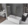 Mexen Fox 2-panel Sliding Shower Screen 85 x 150 cm, Transparent, Gold - 891-085-002-50-00