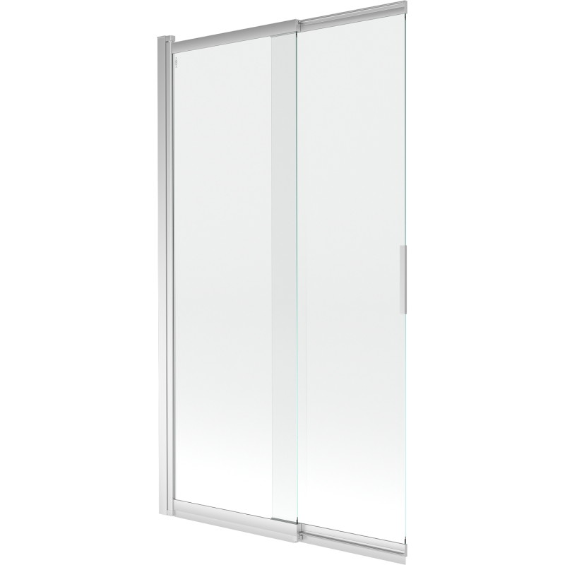 Mexen Fox 2-panel sliding bath screen 100 x 150 cm, transparent, chrome - 891-100-002-01-00