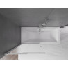 Mexen Fox 2-panel sliding bathtub screen 85 x 150 cm, frost, chrome - 891-085-002-01-30