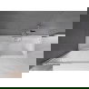 Mexen Fox 2-wing sliding shower screen 85 x 150 cm, frost, chrome - 891-085-002-01-30
