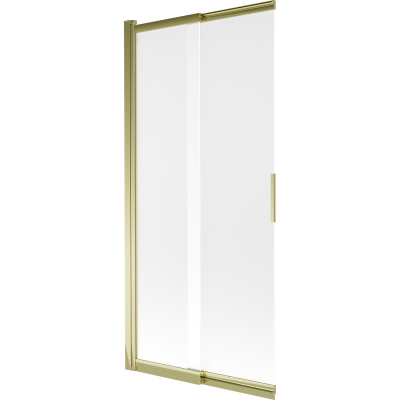 Mexen Fox 2-wing sliding bathtub screen 85 x 150 cm, frosted, gold - 891-085-002-50-30