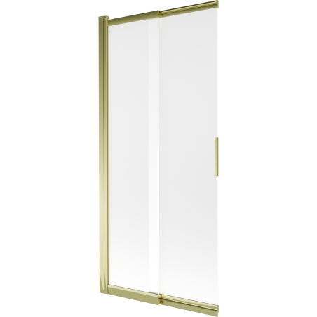 Mexen Fox 2-wing sliding bathtub screen 85 x 150 cm, frosted, gold - 891-085-002-50-30