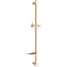 Mexen DF shower bar with a soap dish 80 cm, Rose gold - 79382-60