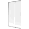 Mexen Fox 2-panel sliding bath screen 100 x 150 cm, frosted, chrome - 891-100-002-01-30