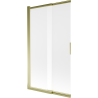 Mexen Fox shower screen 2-wing sliding 100 x 150 cm, frost, gold - 891-100-002-50-30