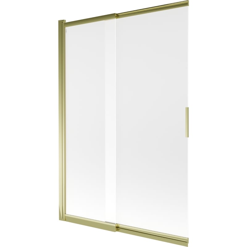 Mexen Fox 2-panel sliding bathtub screen 120 x 150 cm, frost, gold - 891-120-002-50-30