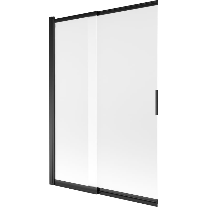 Mexen Fox 2-panel sliding bathtub screen 120 x 150 cm, frosted, black - 891-120-002-70-30