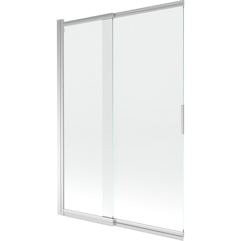 Mexen Fox 2-panel sliding bathtub screen 120 x 150 cm, transparent, chrome - 891-120-002-01-00