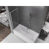 Mexen Fox 2-wing sliding bathtub screen 120 x 150 cm, transparent, chrome - 891-120-002-01-00