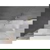 Mexen Fox 2-wing Sliding Bathtub Screen 120 x 150 cm, Transparent, Gold - 891-120-002-50-00