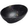 Mexen Elza countertop sink 40 x 33 cm, black stone - 21014097