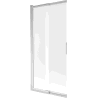 Mexen Fox 2-panel sliding shower screen 85 x 150 cm, frosted, chrome - 891-085-002-01-30