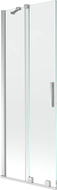 Mexen Velar 2-wing sliding bath screen 70 x 150 cm, transparent, chrome - 896-070-000-01-01