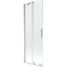 Mexen Velar 2-wing sliding bath screen 75 x 150 cm, transparent, chrome - 896-075-000-01-01