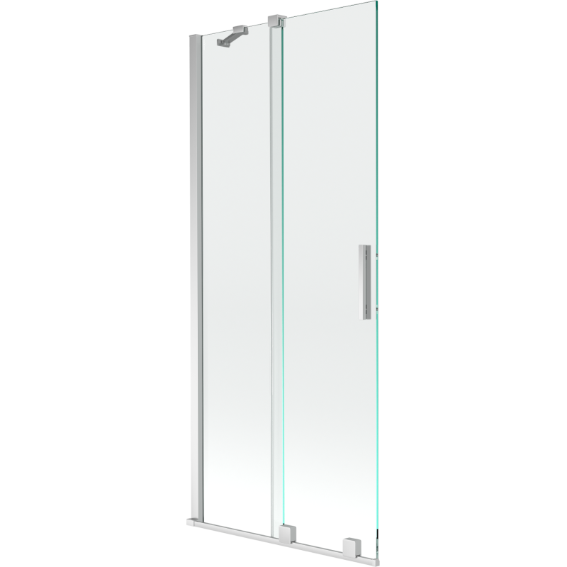 Mexen Velar 2-wing bathtub screen Sliding 85 x 150 cm, transparent, chrome - 896-085-000-01-01