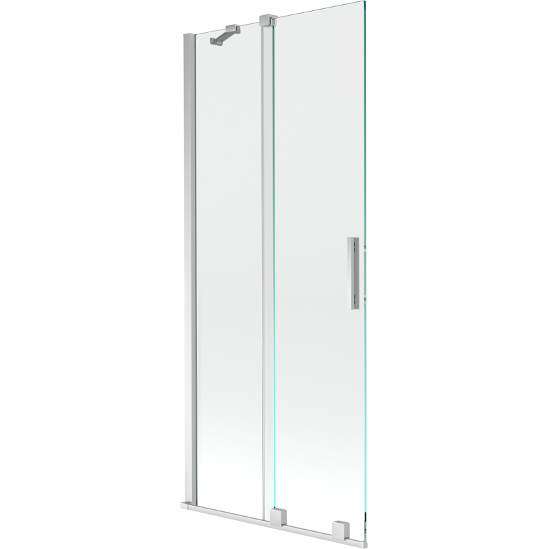 Mexen Velar two-panel sliding bath screen 85 x 150 cm, transparent, chrome - 896-085-000-01-01