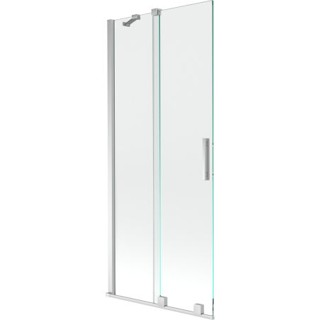 Mexen Velar two-panel sliding bath screen 85 x 150 cm, transparent, chrome - 896-085-000-01-01