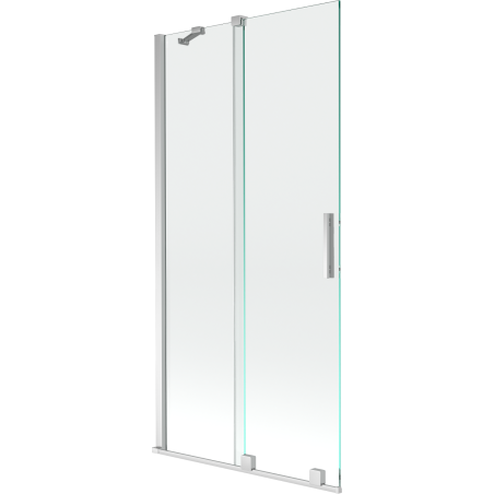 Mexen Velar 2-panel sliding bath screen 95 x 150 cm, transparent, chrome - 896-095-000-01-01