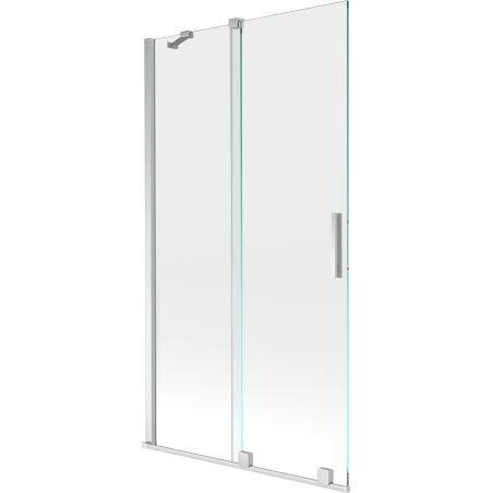 Mexen Velar 2-panel sliding shower screen 100 x 150 cm, transparent, chrome - 896-100-000-01-01