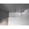 Mexen Velar 2-wing Sliding Bathtub Screen 100 x 150 cm, Transparent, Chrome - 896-100-000-01-01
