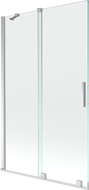 Mexen Velar 2-wing sliding bathtub screen 110 x 150 cm, transparent, chrome - 896-110-000-01-01