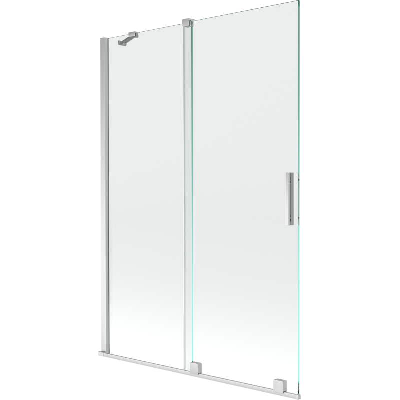 Mexen Velar 2-panel sliding shower screen 120 x 150 cm, transparent, chrome - 896-120-000-01-01