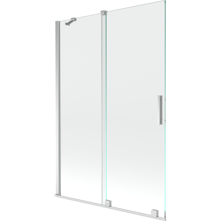 Mexen Velar 2-panel sliding shower screen 120 x 150 cm, transparent, chrome - 896-120-000-01-01