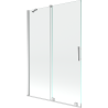 Mexen Velar 2-wing bathtub screen Sliding 120 x 150 cm, transparent, chrome - 896-120-000-01-01