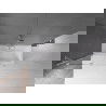 Mexen Velar 2-wing bathtub screen Sliding 130 x 150 cm, transparent, chrome - 896-130-000-01-01