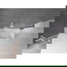 Mexen Velar 2-wing bathtub screen Sliding 85 x 150 cm, transparent, white - 896-085-000-01-20