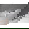 Mexen Velar 2-wing bathtub screen Sliding 100 x 150 cm, transparent, white - 896-100-000-01-20