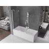 Mexen Velar 2-wing bathtub screen Sliding 120 x 150 cm, transparent, white - 896-120-000-01-20