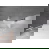 Mexen Velar 2-wing bathtub screen Sliding 140 x 150 cm, transparent, white - 896-140-000-01-20