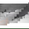 Mexen Velar 2-wing bathtub screen Sliding 120 x 150 cm, transparent, black - 896-120-000-01-70