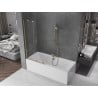 Mexen Velar 2-wing sliding bath screen 95 x 150 cm, transparent, gold - 896-095-000-01-50