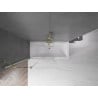 Mexen Velar 2-panel sliding bath screen 110 x 150 cm, transparent, gold - 896-110-000-01-50