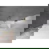 Mexen Velar 2-wing bathtub screen Sliding 100 x 150 cm, transparent, brushed gold - 896-100-000-01-55